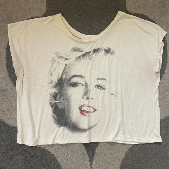 Marilyn Monroe Crop Top - Picture 1 of 2